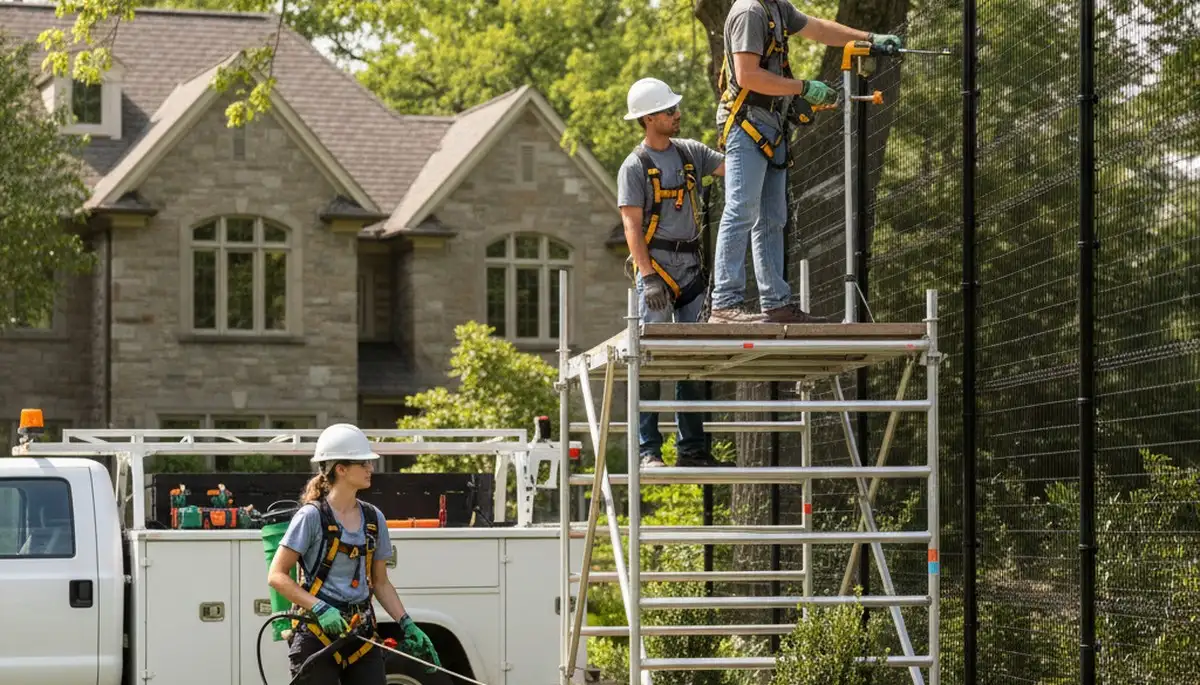 Deer deterrent service protecting trees, shrubs, and garden beds in Cincinnati, OH
