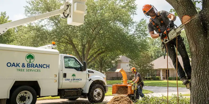 Cincinnati, OH tree service team providing professional tree removal and trimming for homeowners