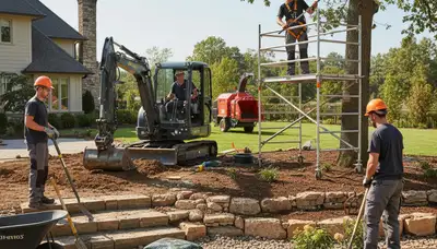 Cincinnati, OH tree service crew providing professional tree removal and landscaping care
