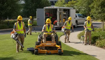 Tree care crew providing professional tree removal and trimming services in Cincinnati, OH