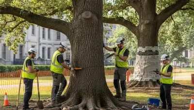 Root protection services in Cincinnati, OH for healthy trees and stable property soil