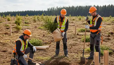 Tree planting service in Cincinnati, OH with local experts selecting and planting new trees