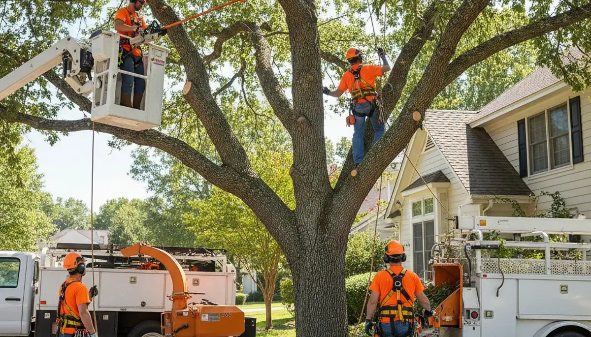 Tree trimming service in Cincinnati, OH by Arbor Tree Care for safer, healthier trees